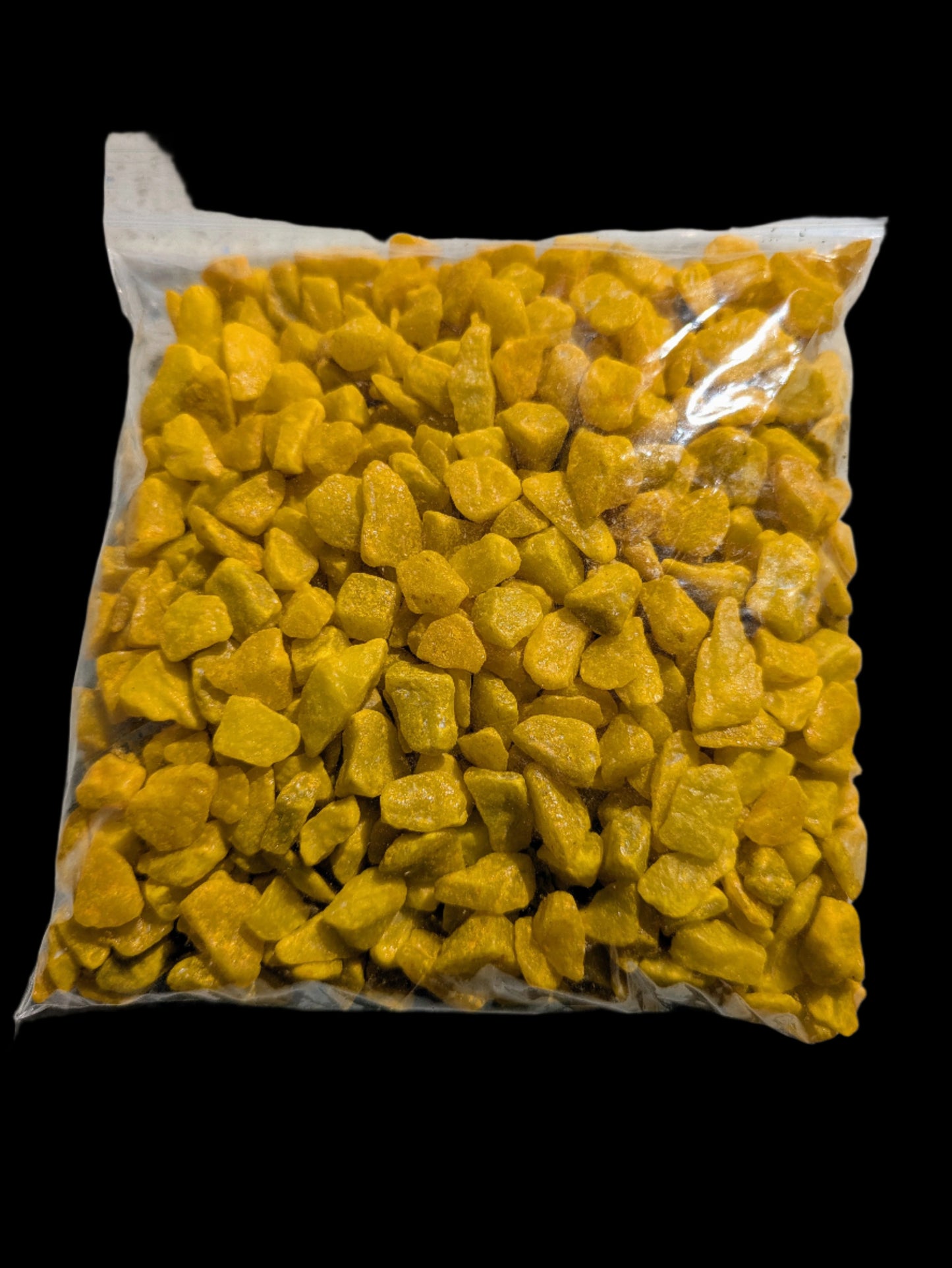 Terrarium stones Yellow 9-13 mm 500g bags