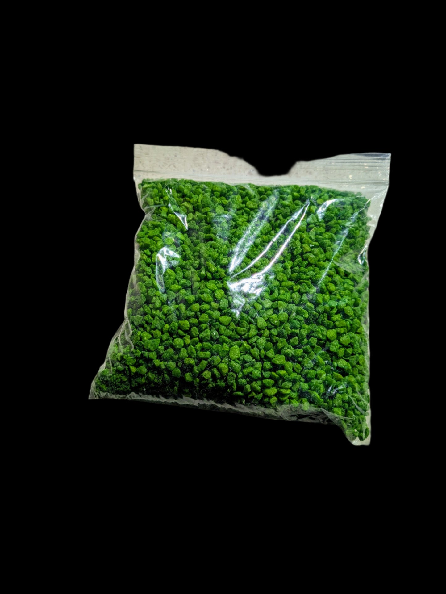 Terrarium stones Green 2-3 mm 500g bags