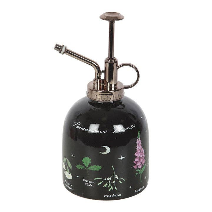 Poisonous Plants Ceramic Gothic Botanical Plant Mister