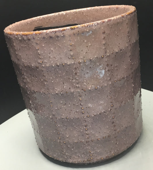 Pink ceramic pot 9 cm