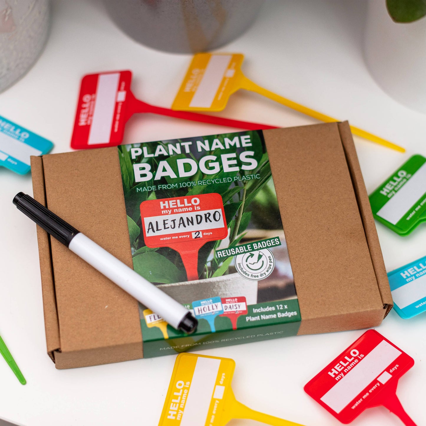 Plant Name Badges